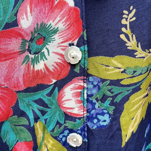 GAP Pink Yellow Blue Sundress Sleeveless Midi - Picture 2 of 5